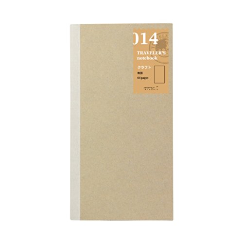 Midori Traveler's Notebook Refill #14 Blank Kraft Paper