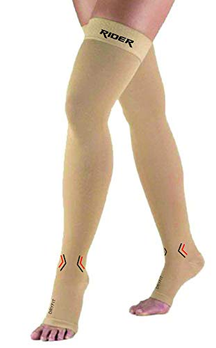 Rider Compression Stockings for Varicose Vein ! with Graduated Compression - Beige (Size- Large) RS.649 (57.00% Off) - Amazon Rider Compression Stockings for Varicose Vein ! with Graduated Compression - Beige (Size- Large) RS.649 (57.00% Off) - Amazon