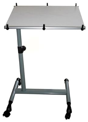 SoBuy Promotion -20% ! SoBuy® FBT07N-W Table de lit pour ordinateur portable avec plateau inclinable hauteur réglable