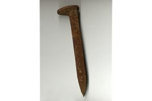 E VIGILIA Clavo De Linea - Rail Spike Oggun Ferrocarril Clavos, Spikes Religión Yoruba IFA