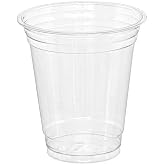 Pet Bardak 12oz (300 ml) Soğuk İ&ccedil;ecek Bardağı 50 ad. (Kapaksız)
