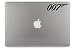Produktbild James Bond 007 Aufkleber Skin Decal Sticker geeignet für Apple MacBook und alle Anderen Laptop und Notebooks (17")