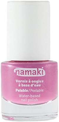 Namaki Children's Make-Up Organic Nail Polish Water-Based Colour: Pink (02