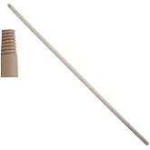 HSS Ahşap G&uuml;rgen Fır&ccedil;a Sapı Vidalı 120 Cm