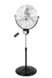 reloj temporizador digital de pared Motor de 120 w de potencía con 3 velocidades de ventilación que garantizan un gran caudal y circulación del aire