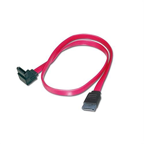 ASSMANN 1xSATA Anschlusskabel 50cm mit einem links gewinkeltem Stecker bulk