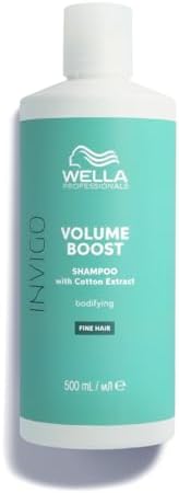 Wella Professionals INVIGO VOLUME BOOST Bodifying Shampoo – Shampoo volumizzante con Volume Boost Blend, ideale per capelli da normali a fini 500ml