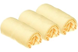 Easy Dort Lot de 3 Housses pour Matelas à Langer 50x70 / 50x80 en Coton - Paille