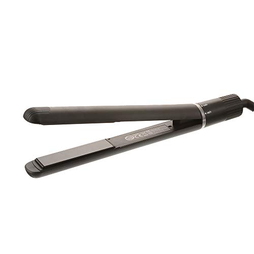 Professional Hair Straightener Flat Iron for Hair Styling 2 in 1 Hair Straightener and Curling Tongs Tourmaline Ceramic Flat Iron for All Hair Types with Rotating Adjustable Temperature Black reviews Professional Hair Straightener Flat Iron for Hair Styling 2 in 1 Hair Straightener and Curling Tongs Tourmaline Ceramic Flat Iron for All Hair Types with Rotating Adjustable Temperature Black