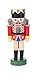 Produktbild Nussknacker Figur König rot-natur von DREGENO SEIFFEN 17 cm – Original erzgebirgische Handarbeit, stimmungsvolle Weihnachts-Dekoration