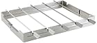 Grillspießhalter Universal mit 5 Edelstahl-Spießen Grill Zubehör Spieß-Halterung matt spülmaschienen-geeignet – Bild 1