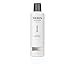 Nioxin Cleanser 1 for Fine, Normal to Thin Looking Hair