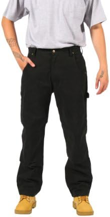 KEY Duck Work Trousers - Black Mens Work Trousers Industrial Workwear Clothing KP.453.07-W38-L34
