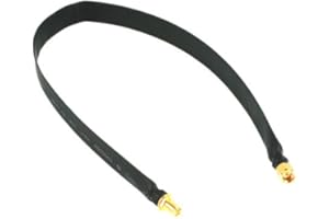 t Antena WLAN WiFi przepust okienny adapter RP-SMA wtyczka do gniazda RP-SMA