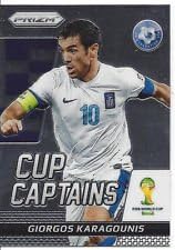 Panini Prizm World Cup Brazil 2014 Cup Captain # 11 Giorgos Karagounis Greece