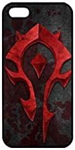 World of Warcraft World of Warcraft Case, Anime Manga Cover Case For Apple iPhone 5 (S)/SE – World of Warcraft Game WOW World of Warcraft Logo Mobile Phone Case Cover