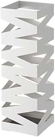 Expanding shoes GYHDDP Household Creative Iron Art Floor-standing Umbrella Stand/Hotel Lobby Office Practical Umbrella Bucket/Multifunction Doorway Balcony Umbrella Storage Rack (Color : White)