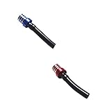 COLORES: Los respiraderos de la tapa de la gasolina vienen en una variedad de colores (rojo, azul, negro) para adaptarse a la apariencia, el tacto y la personalidad de su máquina