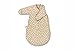 Baby Boum Unisex Baby 60cm Long Super Soft Car Seat Sleeping Bag with Arms and Scratch Mitts Crunchy Beige 0-3 Months