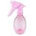 Gleader Tear Drop Design Hairdressing Floral Plants Water Sprayer 350ml Clear Pink