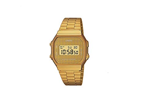 Montre Casio Homme Chrono Acier Dore A168WG-9BWEF Sport
