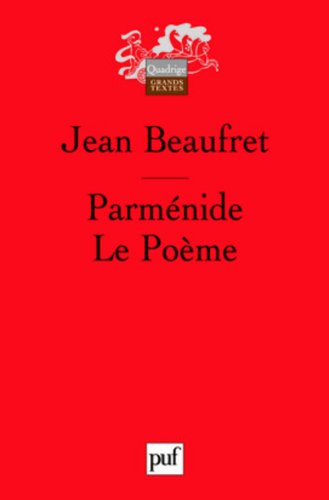 Download Parménide. Le Poème Download Parménide. Le Poème