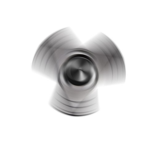 Fidget Toy, NiuSY Hand Spinner Spielzeug EDC Focus Aluminium Handspielzeug mit Hybrid-Keramik Lager Ultra Durable, Perfekt für ADS, ADHS, Angstzustände und Autismus Erwachsene Kinder, Tri-Spinner - 4