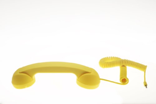 Native Union Pop Cornetta Retro per Smartphone, Giallo