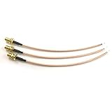 Línea de conexión: Cable de calidad militar RG178 de 15 cm.