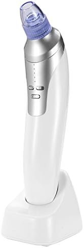 Vikeepro Blackhead Remover, Rechargeable Electric Facial Pore Cleanser Vacuum Suction Microdermabrasion Machine Comedone Acne Extractor Whitehead Removal Tool Zit Popping Kit