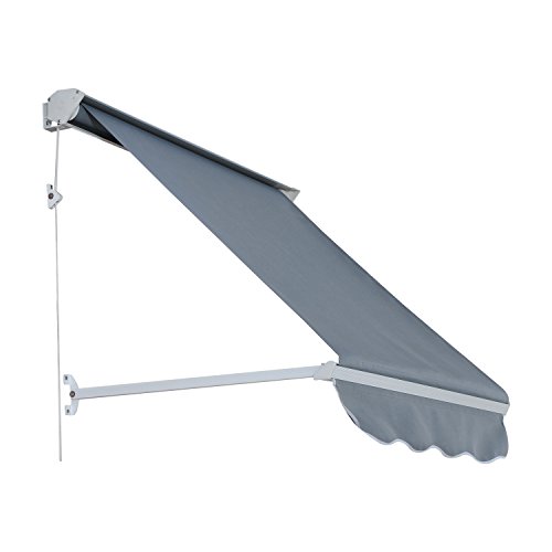 Outsunny Markise, grau, 122 x 70 x 23 cm, 840-153GY - 3