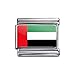 Produktbild Italian Charms Modul Nationalflagge Vereinigte Arabische Emirate ...by Kult-Schmuck