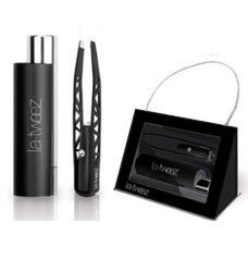La-tweez Tweezers Illuminating Black