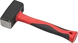 PRODUKT-DETAILS: Gesamtgewicht: 940 g | Kopfgewicht: 800 g | Gesamtlänge: 250 mm | Stiel-Länge: 210 mm | Material Kopf: Stahl | Material Stiel: Fiberglas