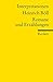 Literaturstudium: Interpretationen in Reclams Universal-Bibliothek: Heinrich Böll. Romane und Erzählungen. by 