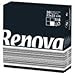 3x Renova Pocket Tissues - 4 Colours (Black Tissues - 3x10 units pack)
