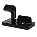 Produktbild SDGDFXCHN 2 in 1 Apple Watch Stand iPhone Charging Docking Station Charger Stand Holder Display Cradle Compatible iPhone XS MAX XR X 8 7 7 6 6S Plus 5S Apple Watch 2 3 4/iWatch 42mm 38mm Alle Serie