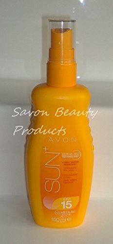 Avon Sun+ Moisturising Sensitve Skin Sun Care Spray SPF15 Very Water Resistant **2015 Range**