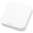 Swokely Tuya/ZigBee/BT 3-in-1 Wireless Gateway APP Remote Control Smart Home Devices Wireless Smart Home Bridge Hub Easy Setup for Smart Lights Smart Curtains Smart Air Conditioners