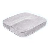 Bureau voiture Coussin, mémoire tampon de coton, Belle Hanches capitonnées, Coussin Sofa lent Rebond,Gris