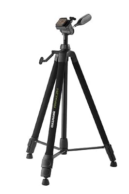 Cullmann Primax 390 Trépied avec Tête à 3 voies + Etui Noir