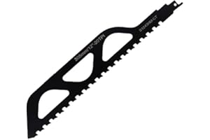 Frogetu Uniwersalne ostrze do piły szablowej, brzeszczot szablowy, węglik spiekany, do cięcia kamienia, drewna, cegieł, płyt betonowych (305 mm)