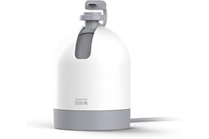 Blink Mini Pan-Tilt Mount | Rotating mount accessory for Mini indoor plug-in smart security camera (White)