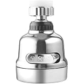 Savings Play Head Sink Faucet Spiral Battery Bit with Mayaglory Chrome Function