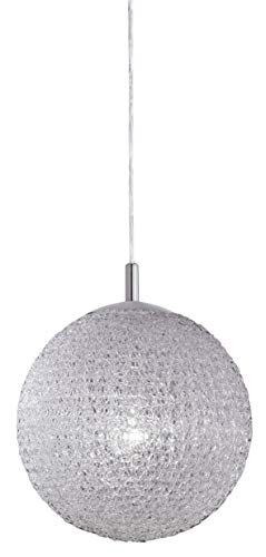 Wofi/Action Toledo - Lámpara de techo esférica con 1 luz, color cromado