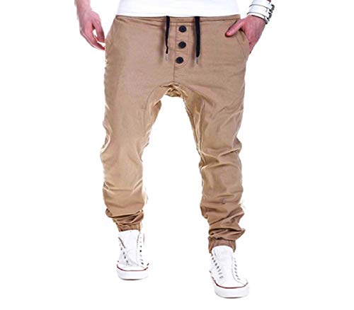 Preisvergleich Produktbild Manadlian Herren Hose Jogginghose Haremshose Hose Beiläufig Jogger Tanzsportbekleidung Ausgebeult Männer Hosen Freizeithosen
