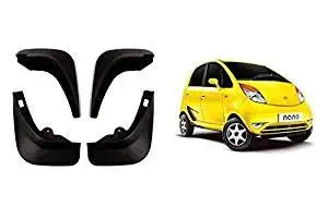 Automart Car Mud Flap/Gurad Compatible With Tata Nano 2009-2014 (Set Of 4 Pcs.)