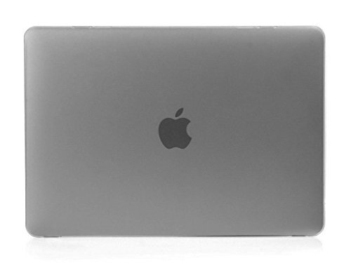luftstoff® DEFENDER II, Macbook Air 13 Hülle ★ Premium Hard-Case Tasche in transparent frosted ★ absolut passgenaues Cover, Retina-Zubehör bis September 2016 – (13″ MacBook Air , transparent) - 4
