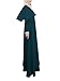 Produktbild Swallowuk Muslim Malaysia Frauen Lange Ärmel Kaftans Islamisch Middle East Arab Turkey Bekleidung Maxi Kleid Abaya Dubai Hochzeit Cocktail Abendkleid Lose Robe (XL, Grün)