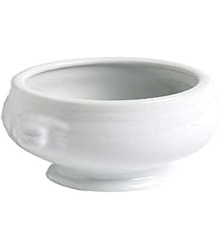 Bol En Porcelaine Avec Couvercle – 1L Grande Capacité – Pour Soupe, Salade, Micro-ondes - 4